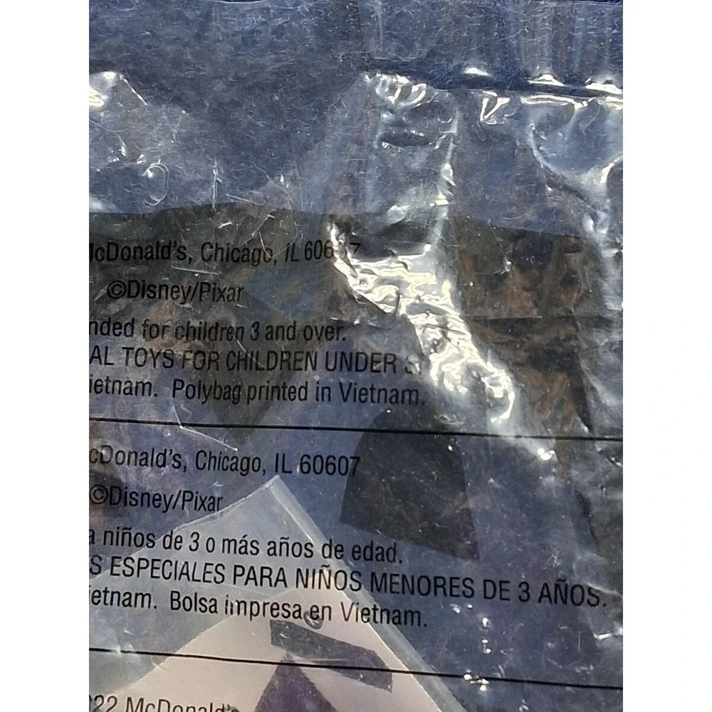 McDonalds Lightyear Happy Meal‎ Toy Purple Zurg Fighter Ship 5 Sealed 2022